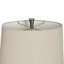 6_Darley 30"H Light Brown Gray Table Lamp w/ Natural Shade more views