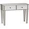 Darling Mirrored 2-Drawer Console Table