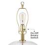 6_Darrah 20" High Clear Glass Table Lamp more views