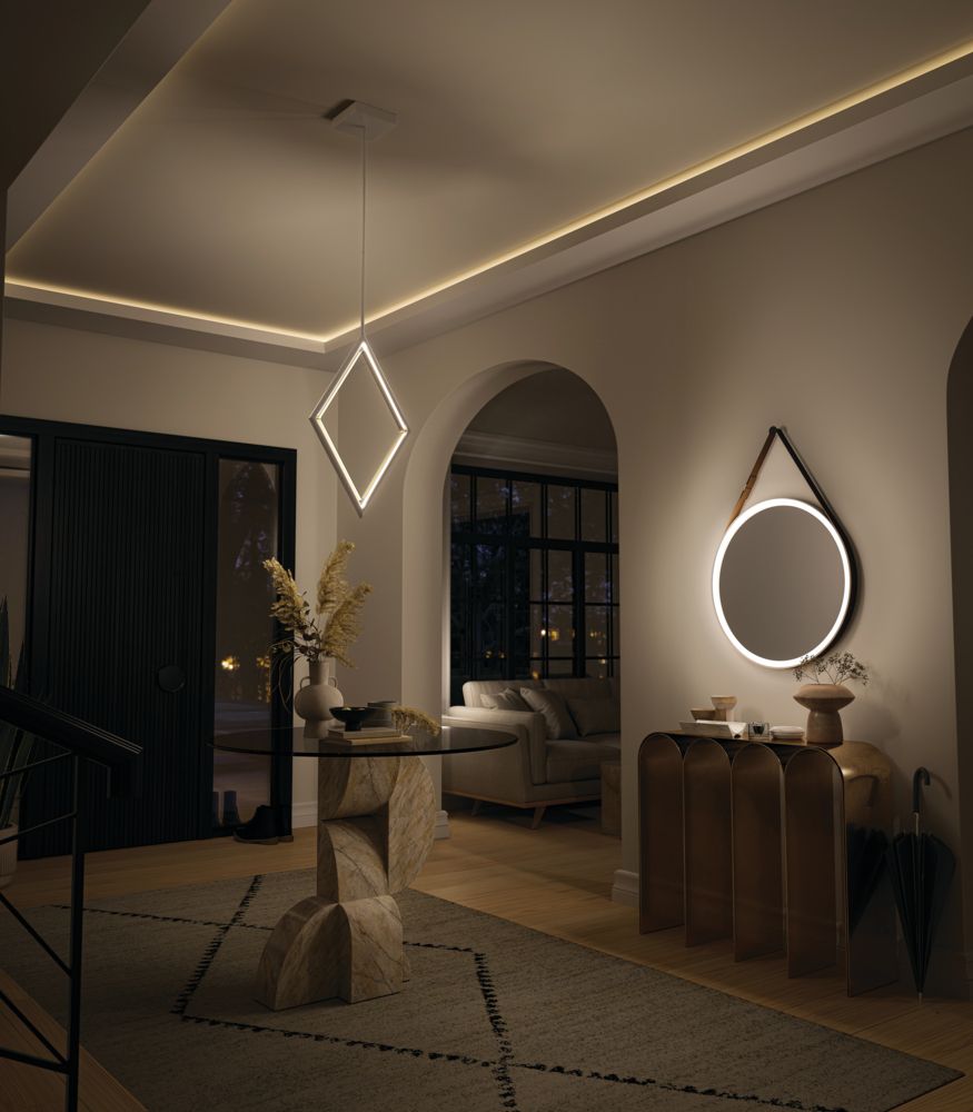 Image 7 Darski White Chandelier/Pendant more views