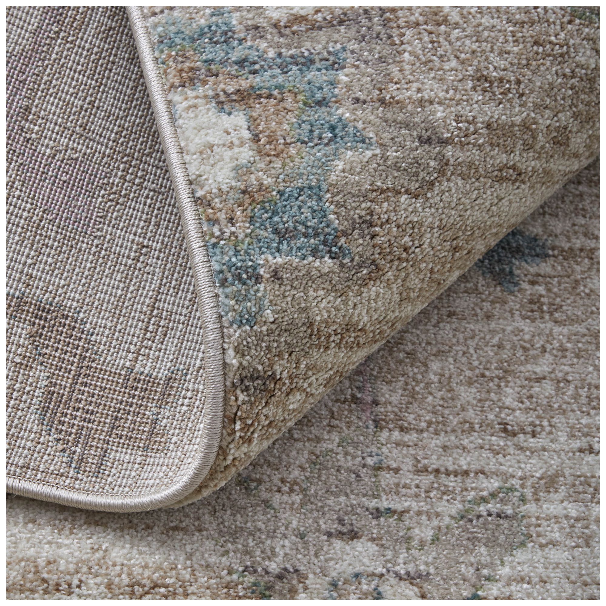 Dartmouth Abstract Indoor Tan Area Rug 39QKF 2'-6" x 7'-3"