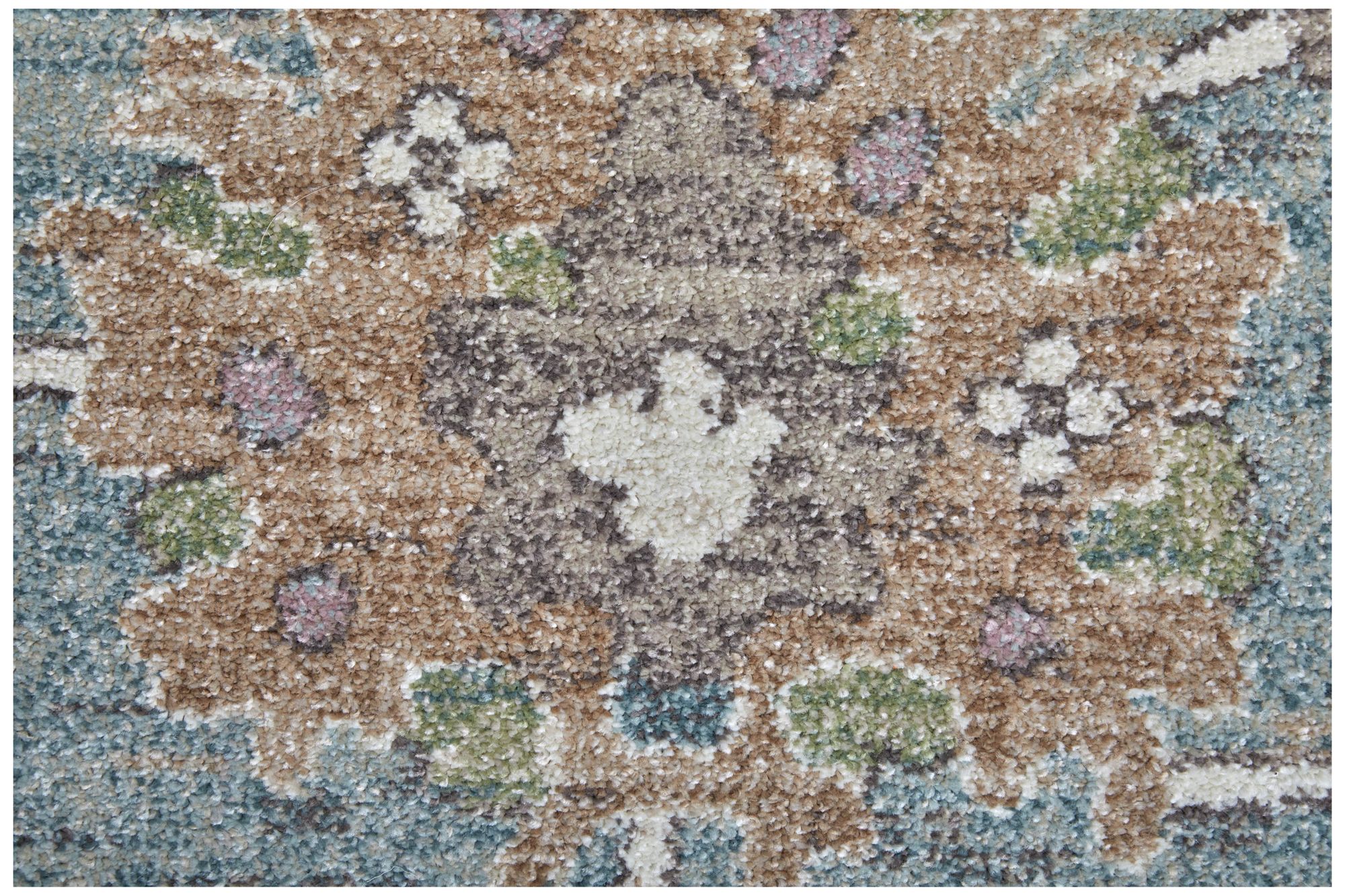 Image 7 Dartmouth Floral & Botanical Indoor Blue Area Rug 39QNF 6'-4" x 9'-2" more views
