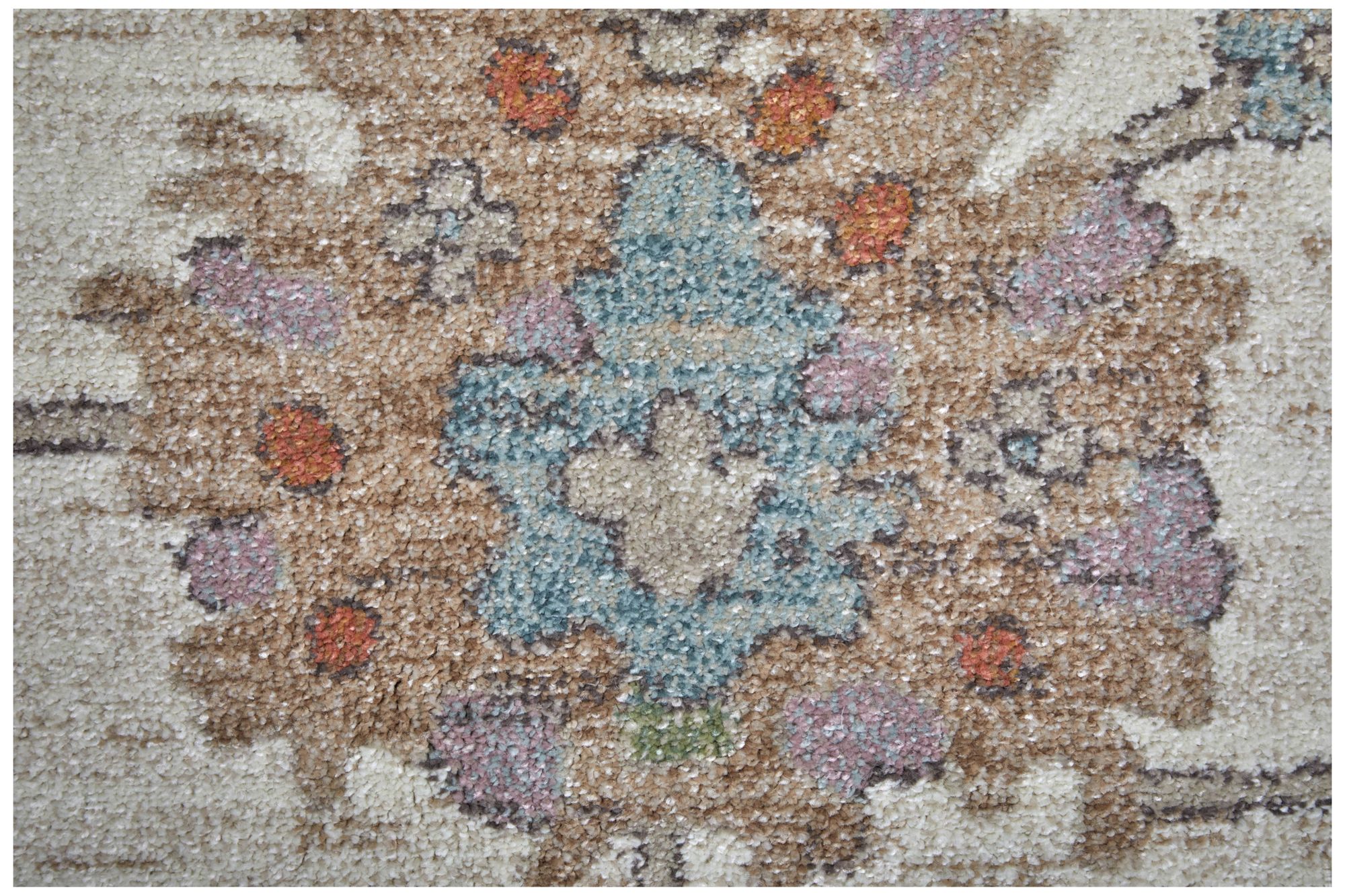 Image 7 Dartmouth Floral & Botanical Indoor Ivory Area Rug 39QJF 6'-4" x 9'-2" more views