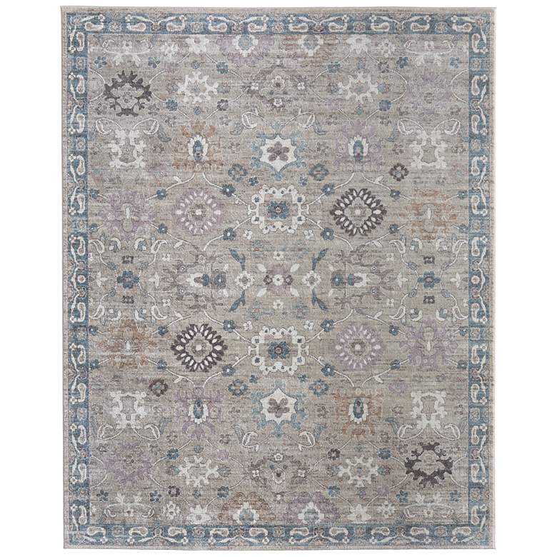 Image 1 Dartmouth Transitional Floral & Botanical Soft Indoor Gray Area Rug 39QLF