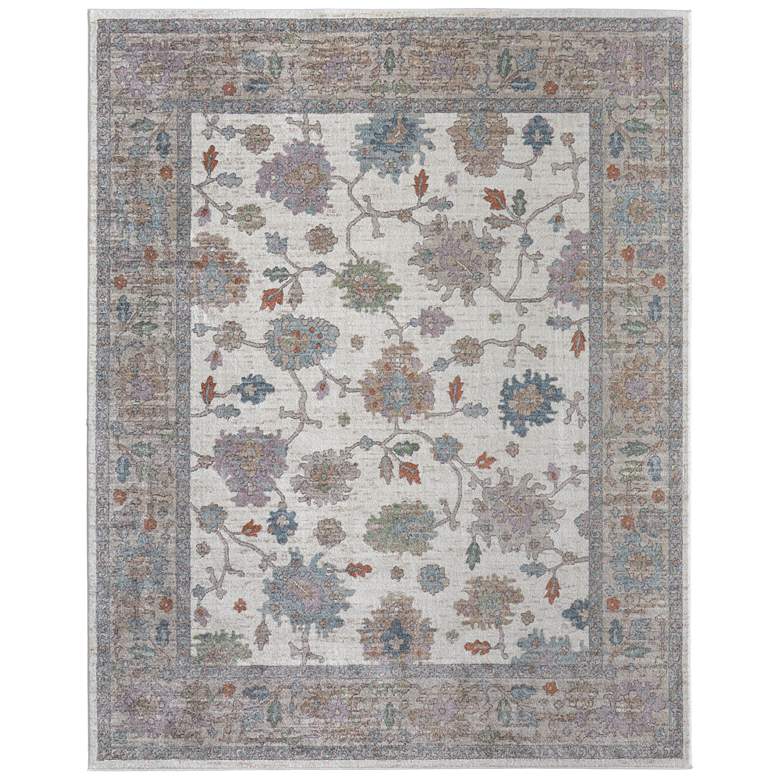 Image 1 Dartmouth Transitional Floral & Botanical Soft Indoor Ivory Area Rug 39QJF