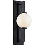 Darwin 29 1/2" High Textured Black Outdoor Wall Light