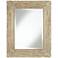 Daryn Wood 30 3/4" x 38 3/4" Beveled Wall Mirror