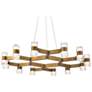 Dashe 36in LED Pendant 3000K in Aged Brass