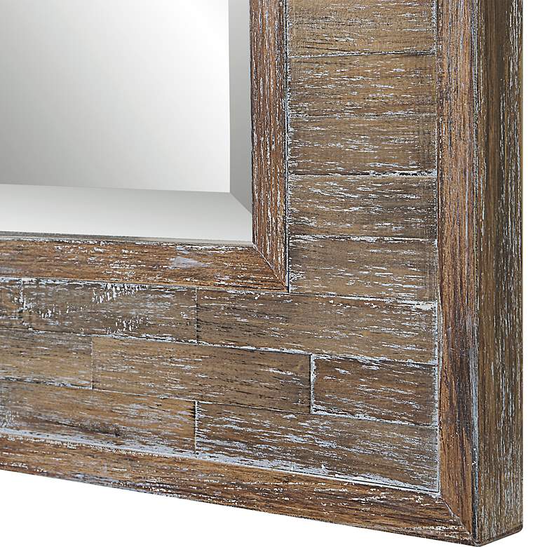 Image 5 Data Weather Pine 27 1/2" x 65 1/2" Wall/Floor Mirror more views