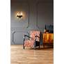 4_Datus 13" High Matte Black Metal 2-Light Wall Sconce more views