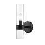 7_Datus 13" High Matte Black Wall Sconce more views