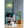 4_Datus 13" High Polished Nickel 2-Light Wall Sconce more views