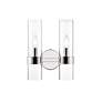 6_Datus 13" High Polished Nickel 2-Light Wall Sconce more views
