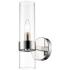 Datus 13" High Polished Nickel Wall Sconce
