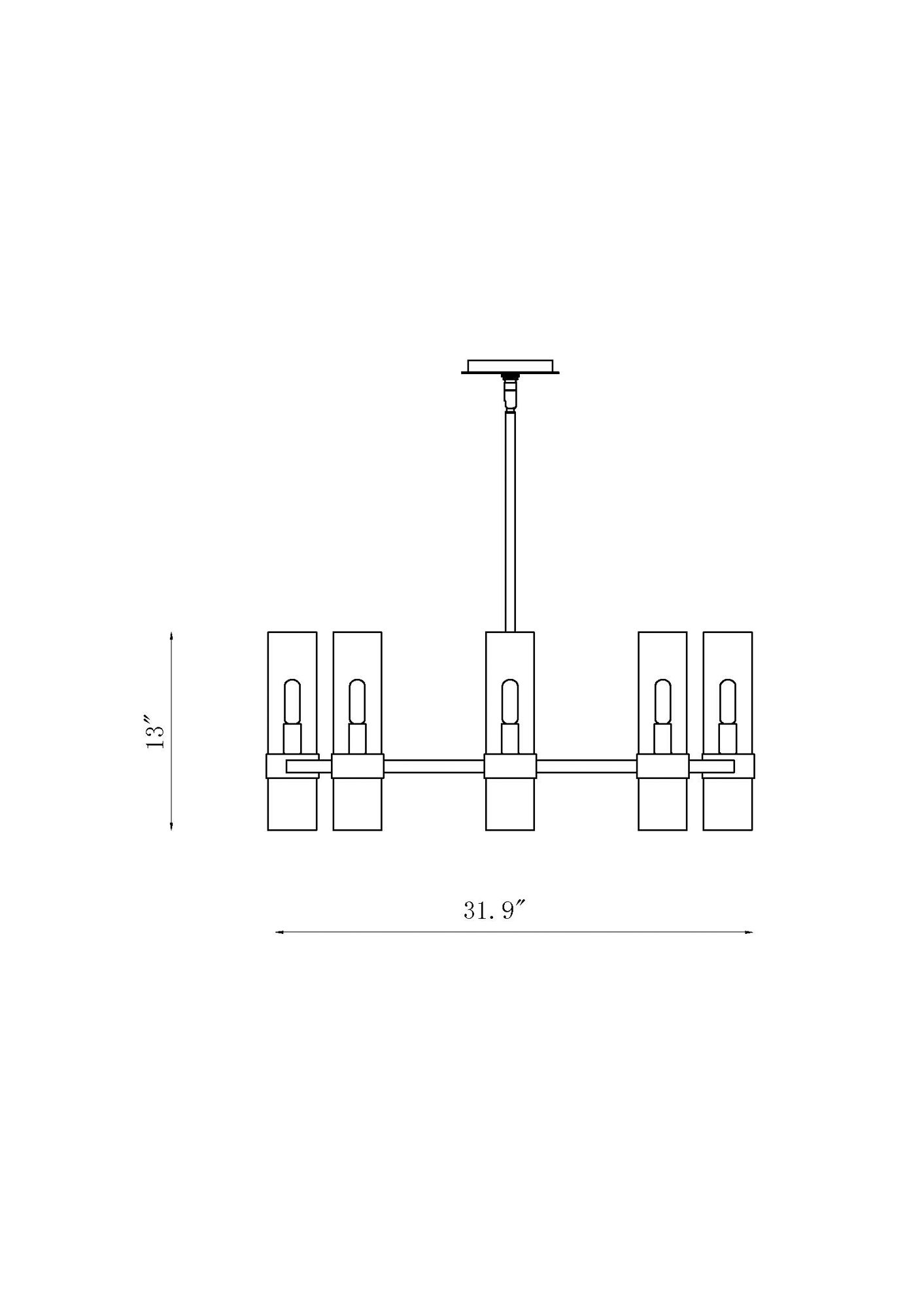 Datus 32"W Polished Nickel 8-Light Wagon Wheel Chandelier in scene
