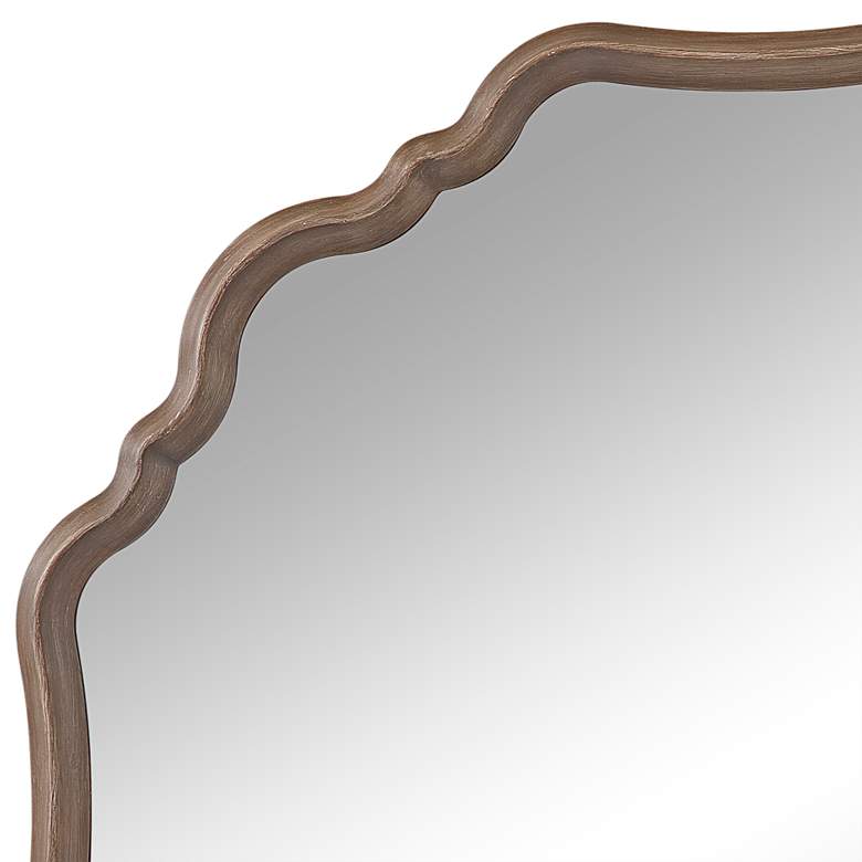 Image 2 Davenport Gray 40" Oversized Wall Mirror more views