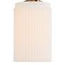 4_David 9 1/2" High Gold and White Glass Wall Sconce more views