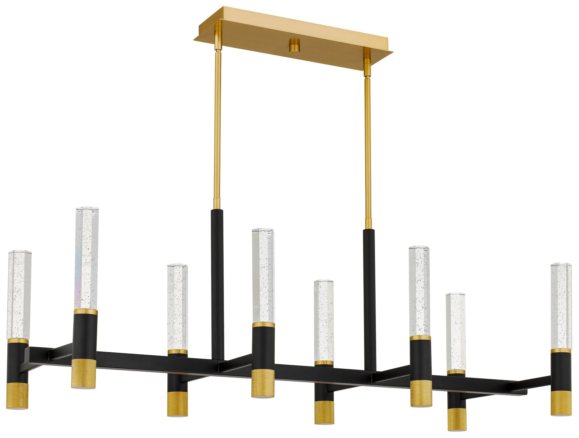 Image 2 Davies Integrated LED Brushed Gold Island Light more views