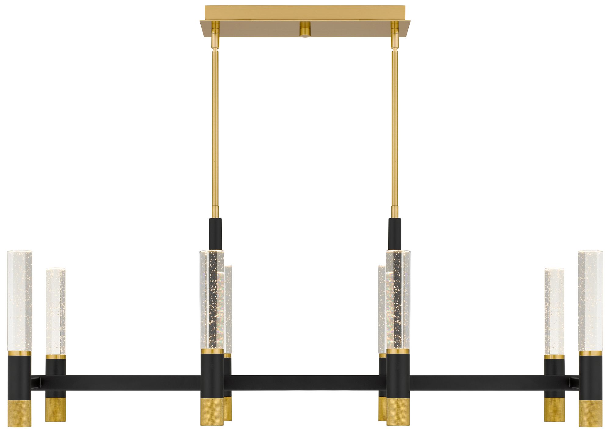 Image 3 Davies Integrated LED Brushed Gold Island Light more views