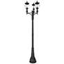 1_Davina by Z-Lite Black 31.5 inch 3 Light Outdoor Post Mounted Fixture