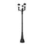 4_Davina by Z-Lite Black 31.5 inch 3 Light Outdoor Post Mounted Fixture more views