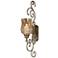 Davinia 39 1/2" High Bronze Candle Holder Wall Sconce