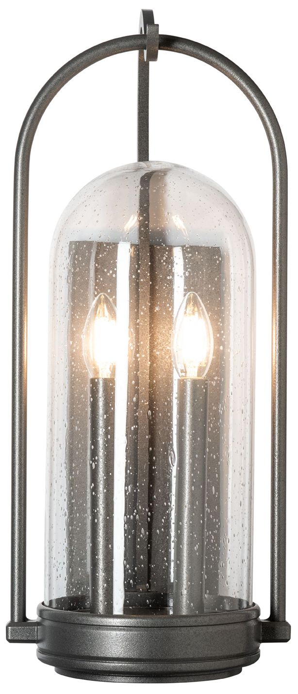 Davis 22.4"High 2-Light Natural Iron Outdoor Wall Sconce - Made to Order