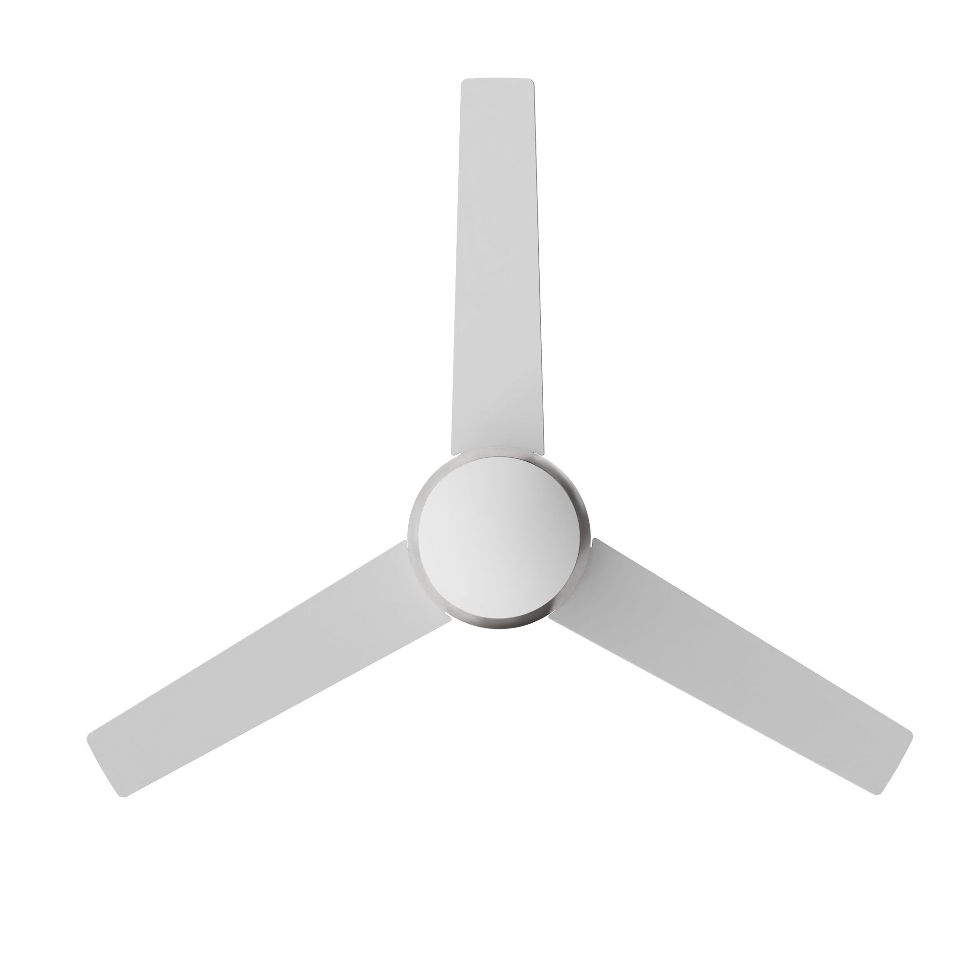 Image 3 Davis 52" Wide 3-Blade Satin Nickel LED Ceiling Fan more views