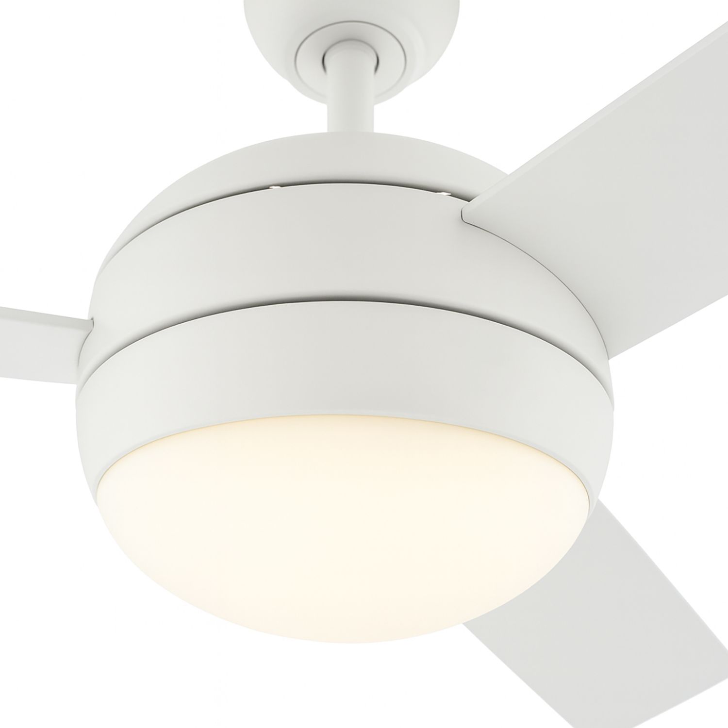Image 4 Davis 52" Wide 3-Blade White LED Ceiling Fan more views