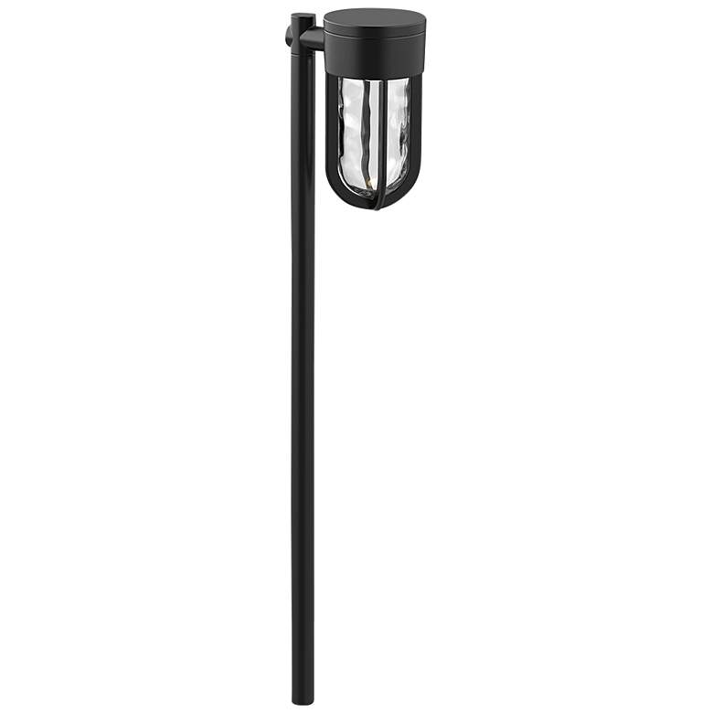 Image 1 Davy 23 3/4 inch High Black Aluminum LED Outdoor Path Light