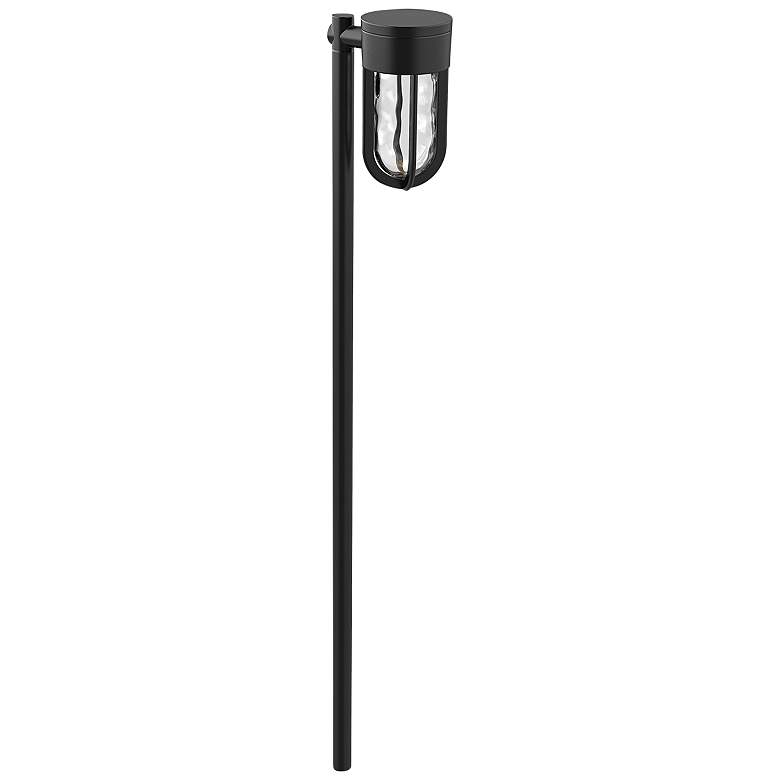 Image 1 Davy 31 1/2" High Black Aluminum LED Outdoor Path Light