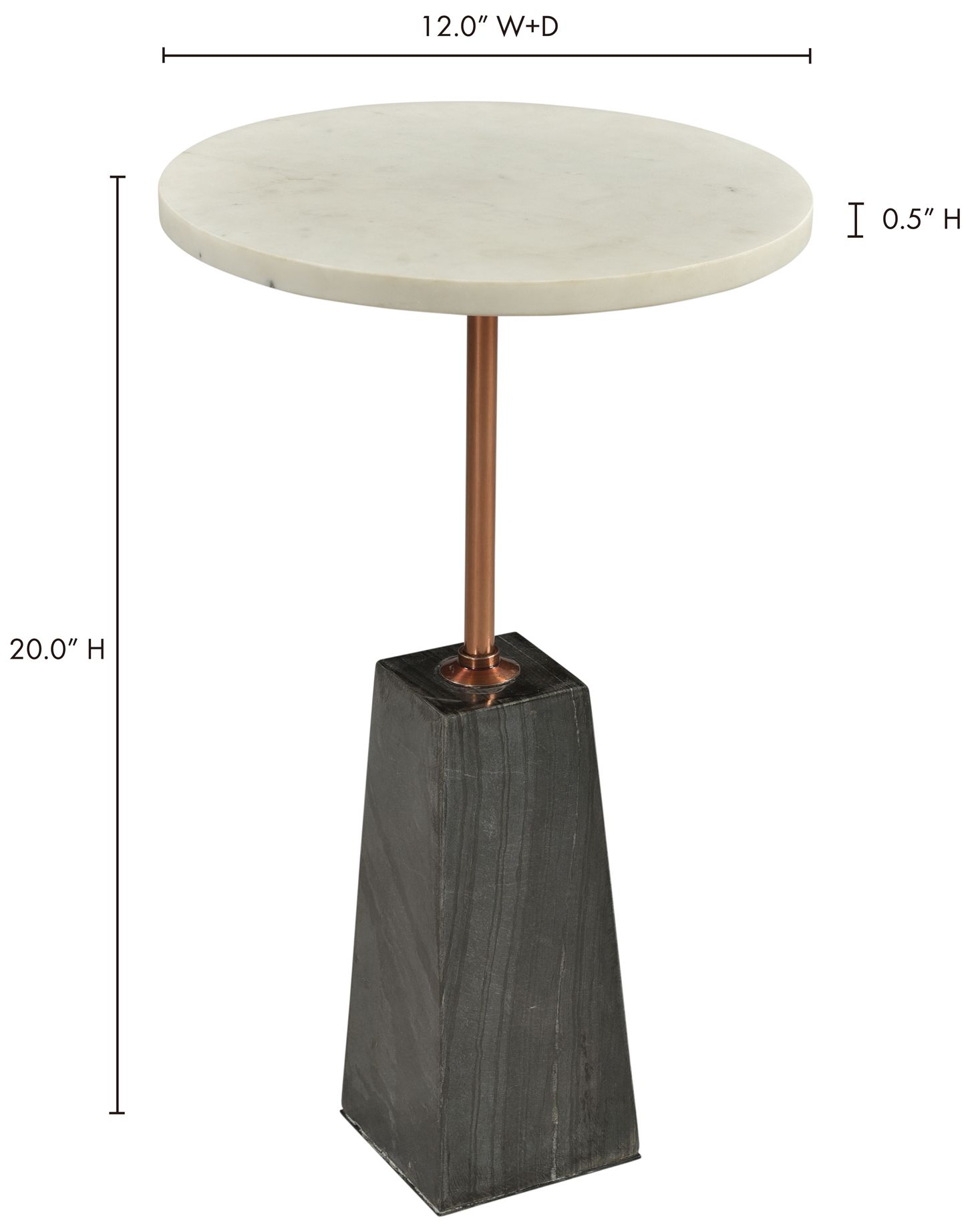 Image 5 Dawn Accent Table White more views