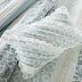 Thumbnail4 of Dawn Aqua Cotton Cal King 9-Piece Comforter Set more views