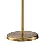 Dawson Antique Brass Pharmacy Floor Lamp with USB Dimmer