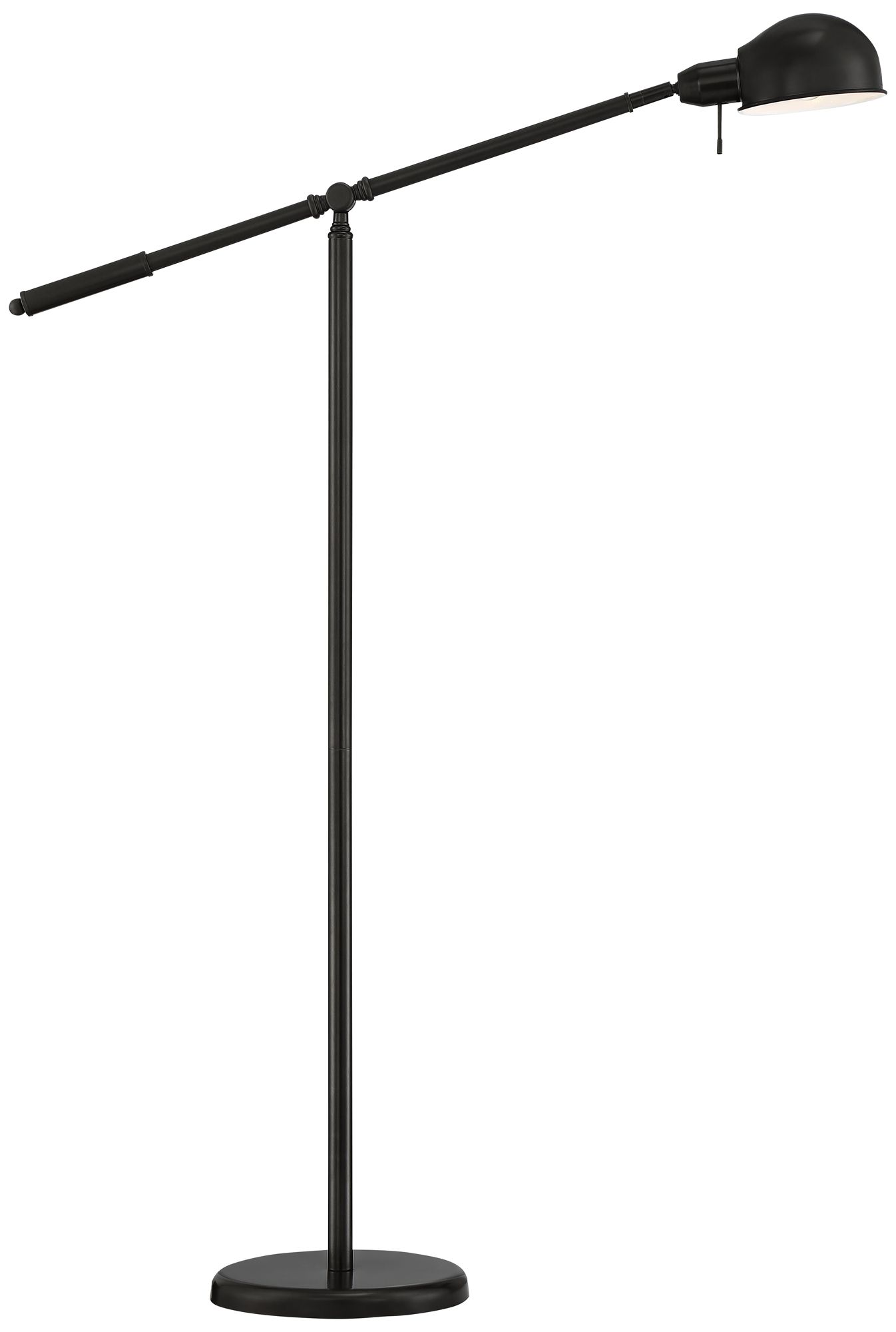 Dawson Dark Bronze Adjustable Pharmacy Floor Lamp 42D35 Lamps Plus