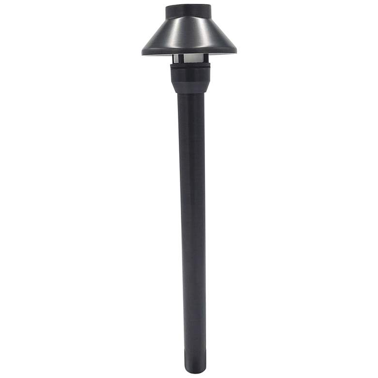 Image 1 Dax 16" High Bronze Metal LED Direct Burial Post Light