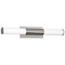 1_Dax 27.1" Wide Satin Nickel LED Bath Light with White Acrylic