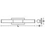 4_Dax 4" Wide 2-Light Satin Nickel LED Bath Light more views