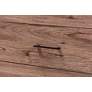 Daxton 27 3/4" Wide Rustic Oak Wood 4-Drawer Storage Chest