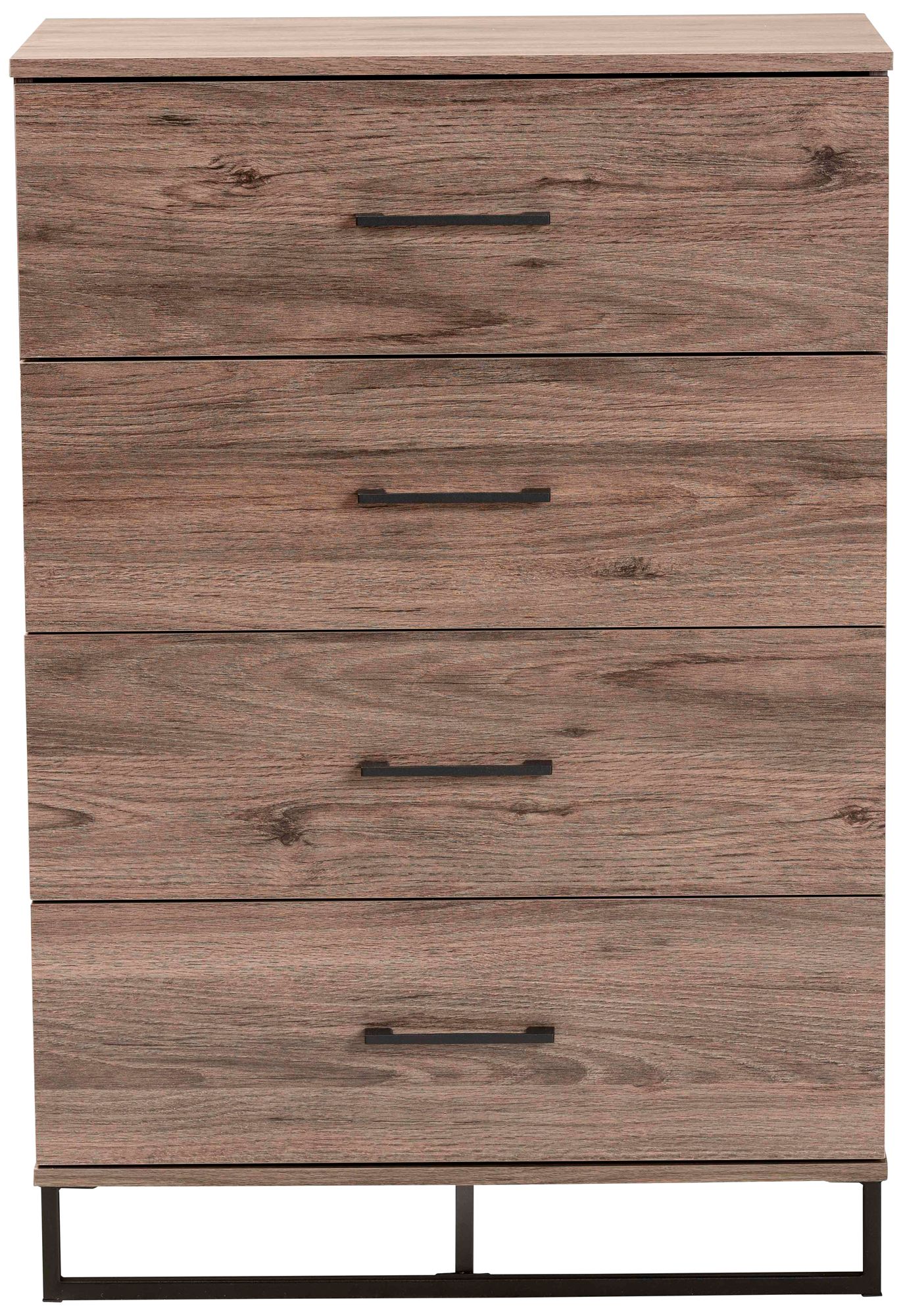 Daxton 27 3/4" Wide Rustic Oak Wood 4Drawer Storage Chest 218Y2