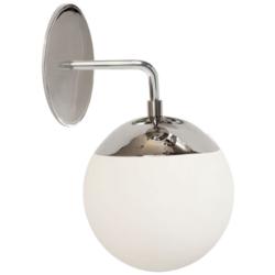 Dayana 11 3/4&quot; High Polished Chrome Wall Sconce