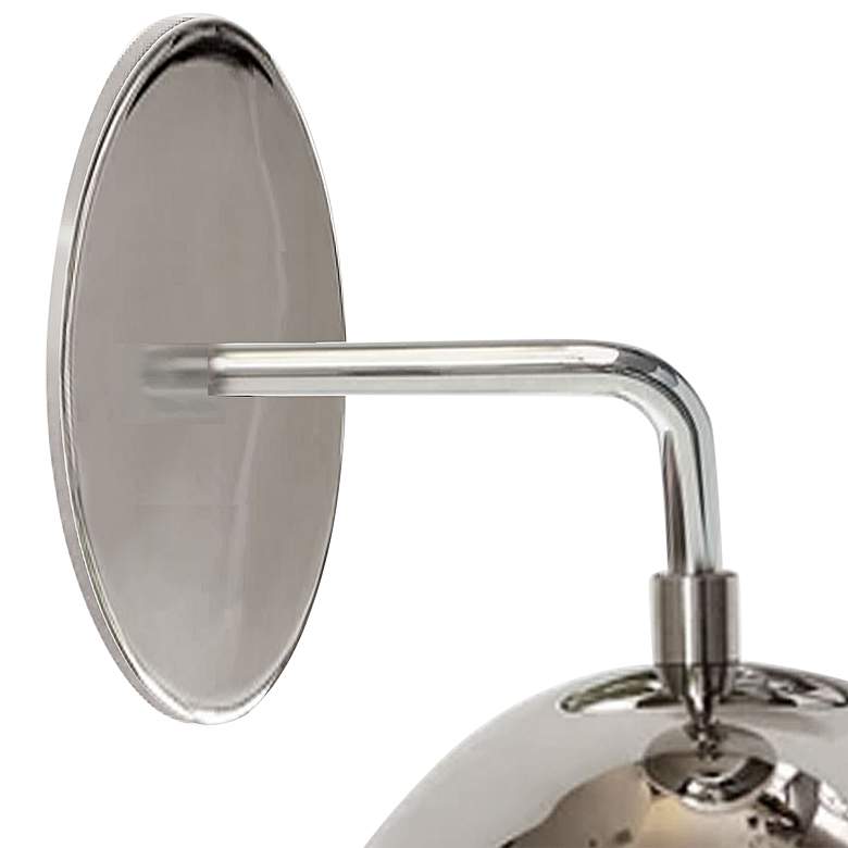 Image 3 Dayana 11 3/4 inch High Polished Chrome Wall Sconce more views