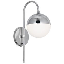 Dayana 18.5&quot; High Polished Chrome Wall Sconce