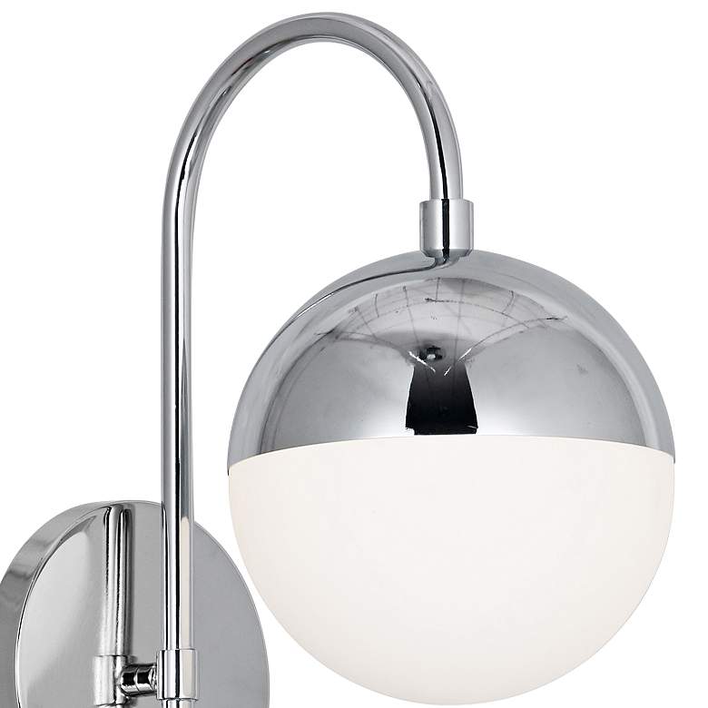 Image 3 Dayana 18 1/2" High Polished Chrome Wall Sconce more views