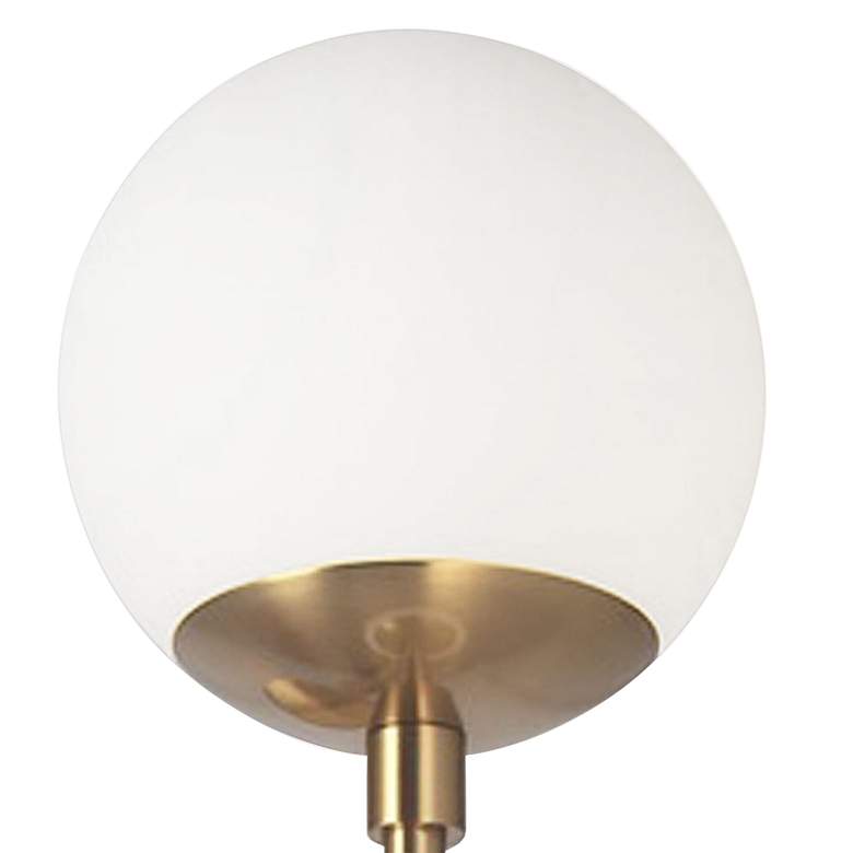 Image 2 Dayana 23 3/4" High Aged Brass 2-Light Wall Sconce more views