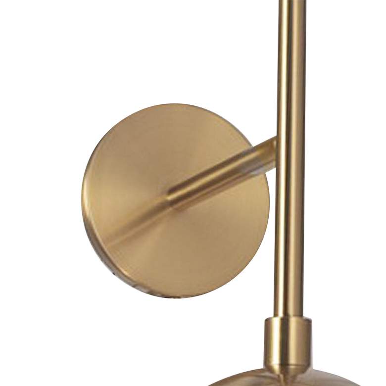 Image 3 Dayana 23 3/4" High Aged Brass 2-Light Wall Sconce more views
