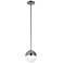 Dayana 7" Wide Polished Chrome Mini Pendant