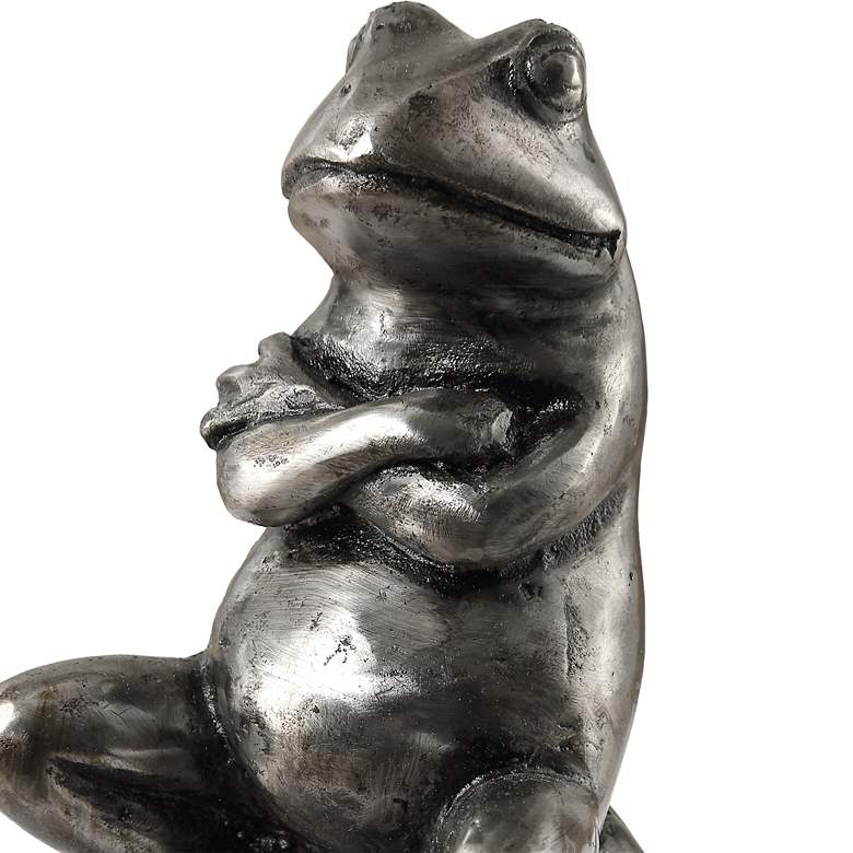 Image 5 Daydreaming Frogs 2-Piece Bookends more views
