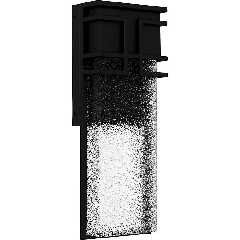 Image 3 Daymon Integrated LED Earth Black Outdoor Wall Lantern more views