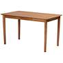 7_Daymond Dark Brown Faux Leather 3-Piece Dining Nook Set more views